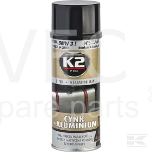 K2 Zinc + aluminium spray, 400ml — Зображення 2