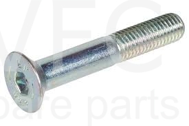 Потайний болт M12X75-8.8 DIN7991-A ZN — Зображення 2