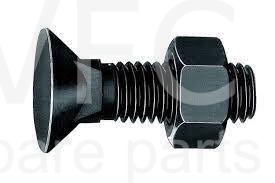 Квадратний болт плуга М16х40 — Photo 2