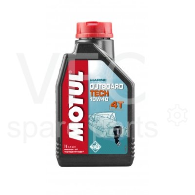 MOTUL Outboard Tech 4T SAE 10W40 12х1 L — Photo 2