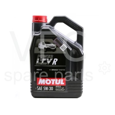MOTUL Power LCV R SAE 5W30 4x5 L - NEW — Photo 2