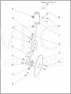 Ніж дисковий, лівий — Photo 2