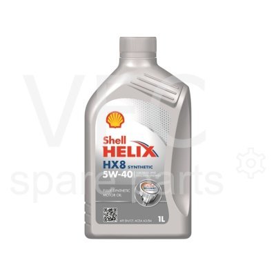 SHELL Helix HX8 Synthetic 5W-40, 1L (x12) — Photo 2