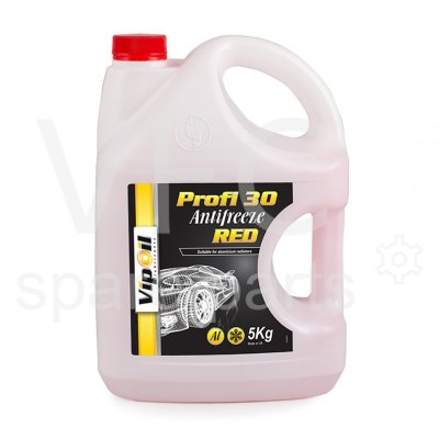 Антифриз VipOil Profi 30 Red (червоний) 5кг х4 — Зображення 2