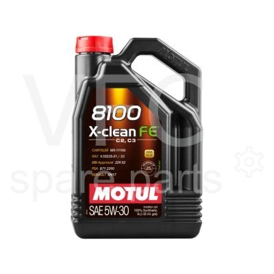 MOTUL 8100 X-clean FE SAE 5W30 4х5 L - NEW — Зображення 2