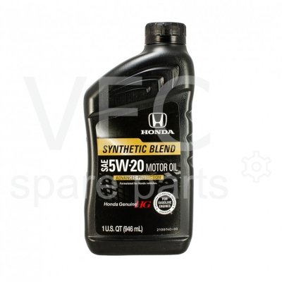 HONDA Genuie SYNTHETIC BLEND 5W-20 SP/GF-6 1qt (946 ml)х12 — Photo 2