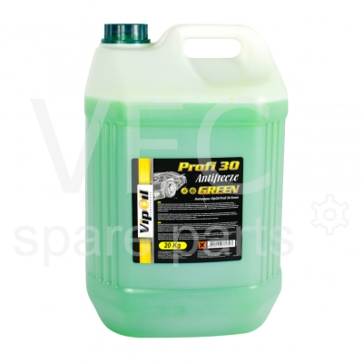 Антифриз VipOil Profi 30 Green (зелений) 20кг — Зображення 2