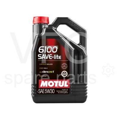 MOTUL 6100 Save-lite SAE 5W30 4X4 L - NEW — Photo 2