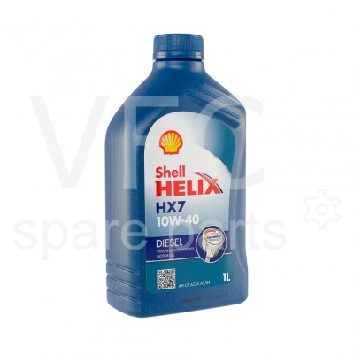 SHELL Helix HX7 Diesel 10W-40, 1L (x12) — Photo 2
