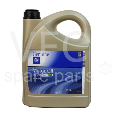 GM DEXOS 1 5W-30 Gen.3 5 Liter (x4) — Зображення 2