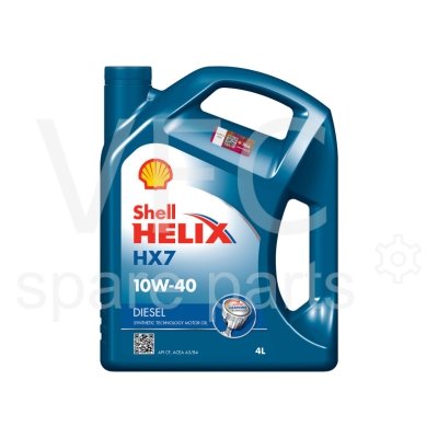 SHELL Helix HX7 Diesel 10W-40, 4L (x4) — Photo 2