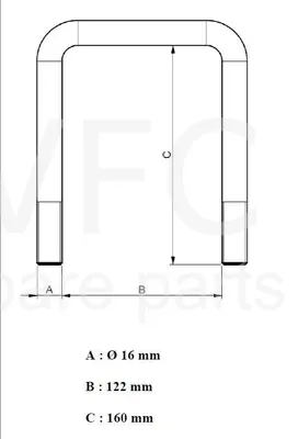 Хомут кріплення стійки — Photo 2