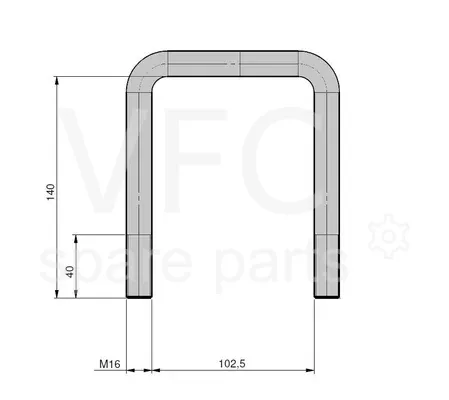 Хомут кріплення стійки — Photo 2