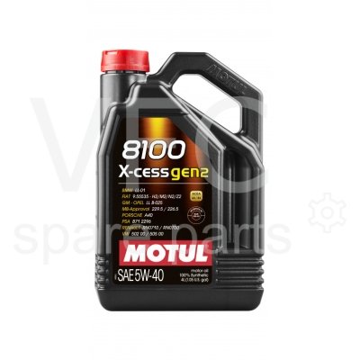 MOTUL 8100 X-cess gen2 SAE 5W40 4х4 L — Зображення 2