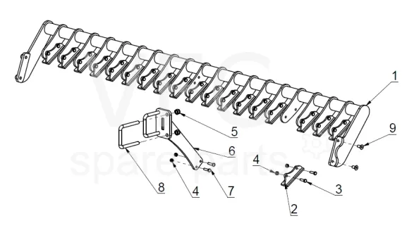 Рама з чистиками 3,0m — Photo 2